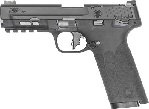 Smith & Wesson M&P 22X .22 LR Semi-Auto Pistol with 4.1-Inch Barrel and 10-Round Capacity and Black Finish