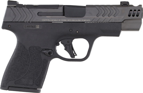 Smith & Wesson M&P9 PC Shield Plus Comp Semi-Auto Pistol with 4-Inch Barrel and 10-Round Capacity