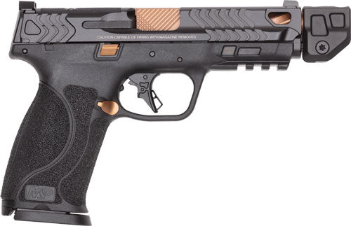 Smith & Wesson PC M&P9 M2.0 9mm OR Ts Semi-Auto Pistol with Black Finish