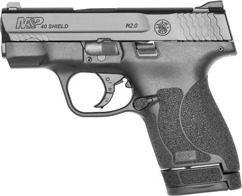 Smith & Wesson M&P 40 Shield M2.0 40 ACP .40 S&W Semi-Auto Pistol with 3.1-Inch Barrel and 7-Round Capacity and Black Finish