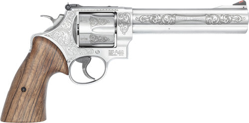 Smith & Wesson Model 629 Engraved .44 Magnum Revolver with 6.5-inch Stainless Barrel
