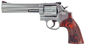Smith & Wesson S&W 686 Deluxe .357 Magnum 6-Inch Revolver with Stainless Finish and Adjustable Sights