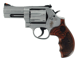 Smith & Wesson S&W 686 Deluxe 357 Magnum / 38 Special Revolver with 3-Inch Barrel