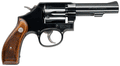 Smith & Wesson Model 10 Classic .38 Special Plus P Revolver with 4-inch Barrel and Wood Grips