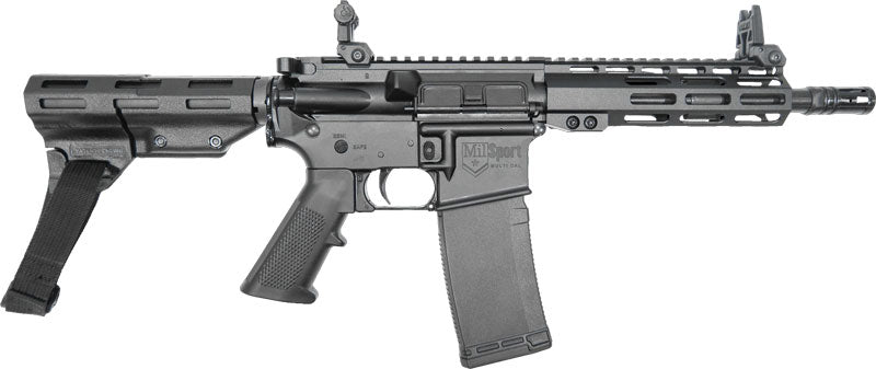 ATI MilSport Pistol 300 AAC Blackout with 8.5-Inch Barrel and Aluminum M-LOK Rail