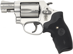 Smith & Wesson Model 637 .38 Special +P Revolver with Crimson Trace Lasergrip and 1.87-inch Stainless Barrel