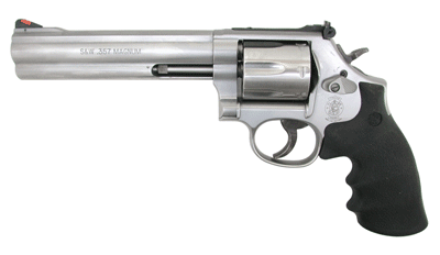 Smith & Wesson S&W 686 Plus .357 Magnum / .38 Special 6-Inch Revolver with Adjustable Sights and Stainless Steel Frame