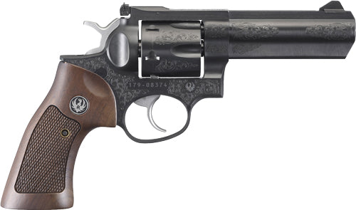 Ruger GP100 Deluxe 4-Inch Engraved Revolver in 357 Magnum