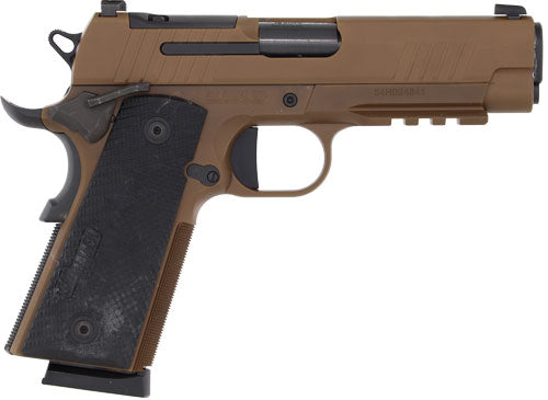 SIG Sauer 1911 Xcarry .45 ACP Semi-Auto Pistol with 4.25-Inch Barrel and 8-Round Capacity and Coyote Finish