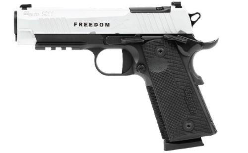 SIG Sauer 1911 X .45 ACP Freedom Semi-Auto Pistol with 4.25-Inch Barrel and 8-Round Capacity and Black Finish