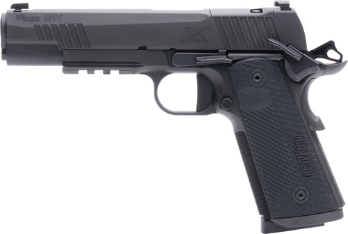 SIG Sauer 1911 X .45 ACP XRAY3 Semi-Auto Pistol with 5-Inch Barrel and 8-Round Capacity and Black Finish