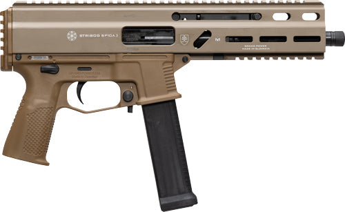 Global Ordnance Grand Power Stribog SP10A3 10mm Auto Semi-Auto Pistol with Picatinny Rails and Flat Dark Earth Finish