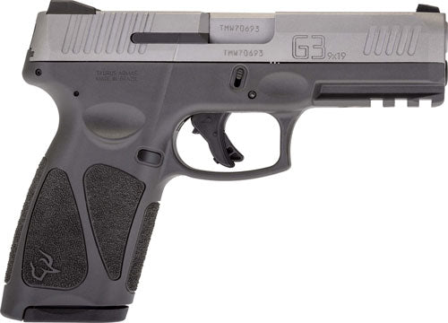 Taurus G3 9mm Semi-Auto Pistol with 15-Round Magazines and Adjustable Sights