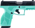 Taurus GX2 9mm 13-Shot Semi-Auto Pistol with Adjustable Sights and Cyan Frame