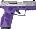Taurus GX2 9mm 13-Shot Semi-Auto Pistol with Adjustable Sights and Purple Frame