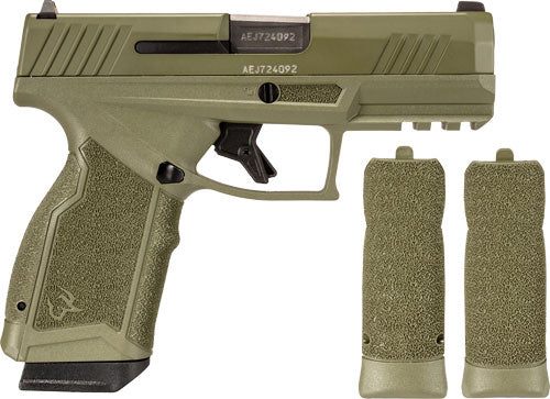 Taurus GX4 Carry 9mm Semi-Auto Pistol with 10-Round Magazines in Green