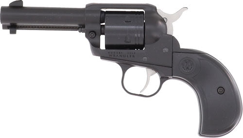 Ruger Wrangler .22 LR 3.75-inch Revolver with Black Frame and Fixed Sights