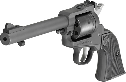 Ruger Super Wrangler 5.5-inch Fixed Sight Revolver in Black, 22LR/22WMR Caliber