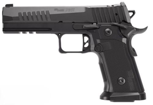 SIG Sauer P211 Gt5 9mm SAO XRAY3 Semi-Auto Pistol with 5-Inch Barrel and 21-Round Capacity and Black Finish