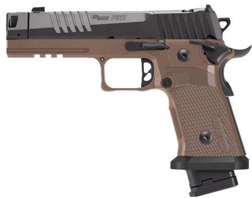 SIG Sauer P211 Gto Combat 9mm Semi-Auto Pistol with 4.4-Inch Barrel and 21-Round Capacity