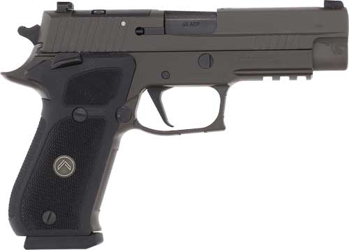 SIG Sauer P220 Legion .45 ACP Semi-Auto Pistol with 4.4-Inch Barrel and 8-Round Capacity and Gray Finish