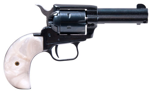 Heritage 22LR/22WMR Combo Revolver with 3.5-Inch Blue Steel Barrel and Mother of Pearl Grip