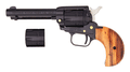 Heritage 22LR/WMR Combo Revolver with 4.75-inch Blued Steel Barrel