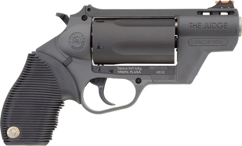 Taurus Judge P. Defender Poly Revolver with Fiber Optic Sight and Rubber Grips