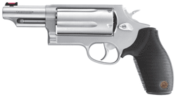 Taurus Judge .45LC/410 with 3-Inch Barrel - Stainless Steel Frame and Rubber Grips