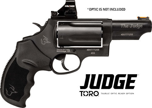 Taurus Judge .45LC/410 with 3-inch Barrel and Rubber Grips
