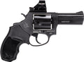 Taurus 605 .357 Magnum / .38 Special Revolver with 3-Inch Barrel - Blue Finish, Rubber Grips