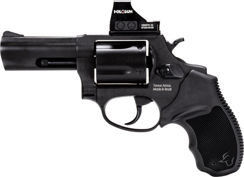 Taurus 605 .357 Magnum / .38 Special Revolver with 3-Inch Barrel - Blue Finish, Rubber Grips