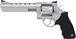 Taurus 608 .357 Magnum / .38 Special Revolver with 6.5-inch Stainless Steel Barrel and Adjustable Sights