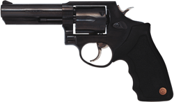 Taurus 65 .357 Magnum / .38 Special Revolver with 4-Inch Blue Barrel and Rubber Grips