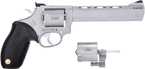 Taurus 692 .357 Magnum / 9mm Revolver with 6.5-inch Stainless Barrel and Adjustable Sights