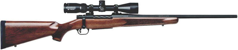 Mossberg Patriot Combo 22-250 with Vortex Crossfire II 3-9x40mm Scope and Walnut Stock