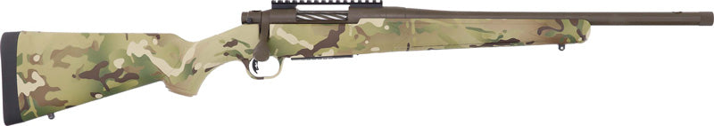 Mossberg Patriot Carbine 308 Win with Fluted Bolt and Camouflage Stock