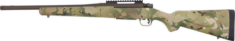 Mossberg Patriot Carbine 450 Bushmaster Sporting Rifle with Fluted Bolt and Camouflage Stock