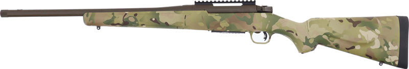 Mossberg Patriot Carbine Rifle in 300 Win Mag with Fluted Bolt and Camouflage Stock