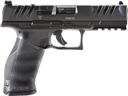 Walther PDP OR 9mm 5-inch Semi-Auto Pistol with Optics Ready Slide and Double Magazines