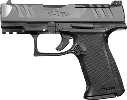 Walther PDP F for 9mm, 3.5-inch Barrel, Optics Ready, Black Polymer Frame and Slide