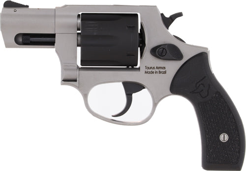 Taurus 856 .38 Special 2-Inch Fixed Sight Revolver with Stainless Frame and Rubber Grips