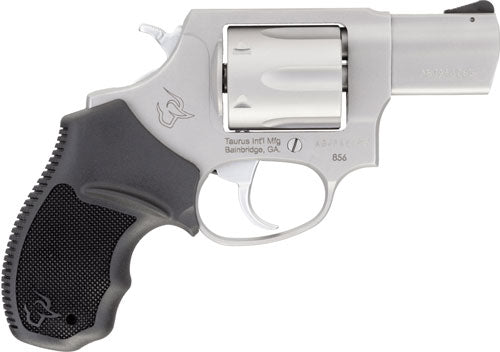 Taurus 856 .38 Special 2-inch Fixed Sight Revolver with Stainless Finish and Rubber Grips