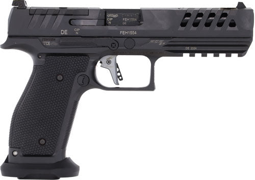 Walther PDP SF Match 9mm 5-inch Optics-Ready Semi-Auto Pistol with 3 Magazines