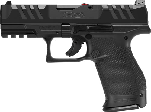 Walther PDP Compact OR 9mm - 4-inch Barrel, Optics Ready, Black Polymer Frame