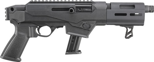 Ruger PC Charger 9mm Luger Semi-Auto Pistol with Picatinny Rail and Interchangeable Mag Wells