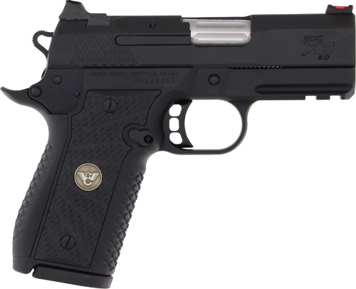 Wilson Combat EDC X9 2.0 9mm Semi-Auto Pistol with 3.25" Fluted Barrel and Fiber Optic Sights
