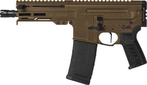 CMMG Dissent MK4 Semi-Auto Pistol in 300 AAC Blackout with Creakote Midnight Bronze Finish