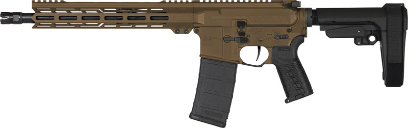CMMG Pistol Banshee MK4 .300 AAC Blackout Semi-Auto with 12.5-Inch Barrel and Midnight Bronze Finish