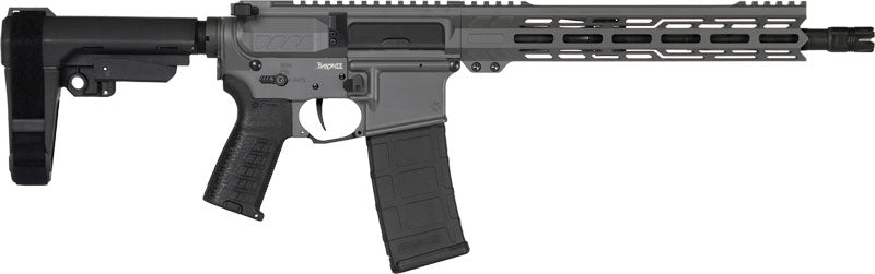 CMMG Pistol Banshee MK4 300 AAC Blackout - 12.5 Inch Barrel, Tungsten Finish, Polymer Grip